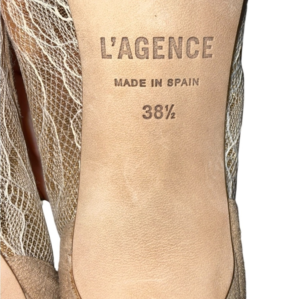 L’AGENCE Simone Lace Pumps - Picture 7 of 8